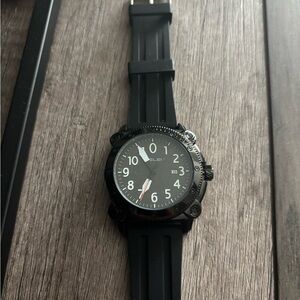 Black Analog Watch